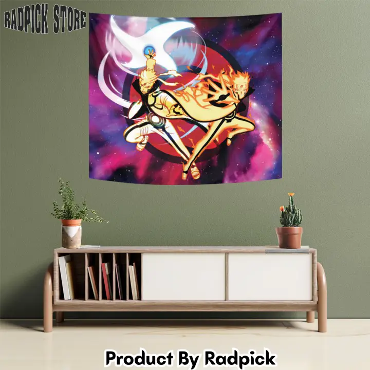 Uzumaki bijuu tapestry custom galaxy anime wall decor  rp5947930